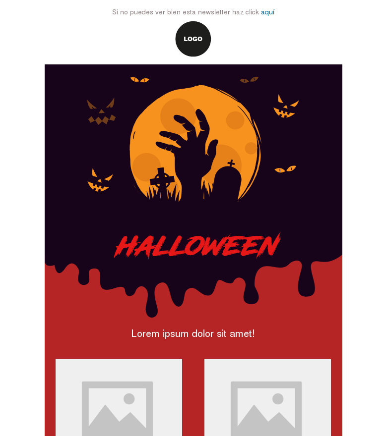 Plantilla email marketing Halloween#4