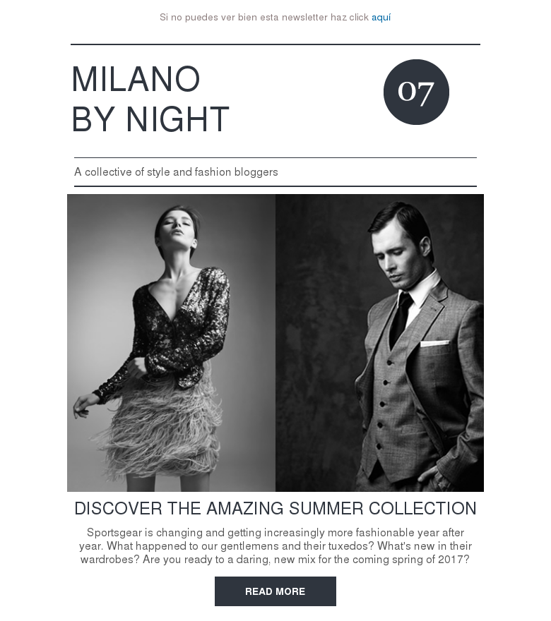 Plantilla email marketing Versus mini