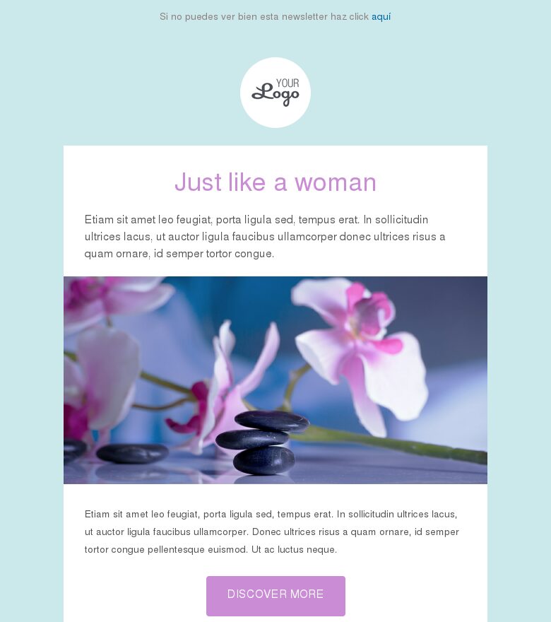 Template email marketing Primavera