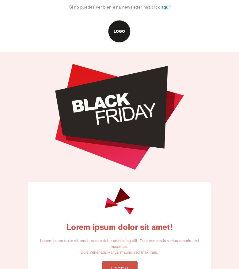 Email marketing template BlackFriday#1