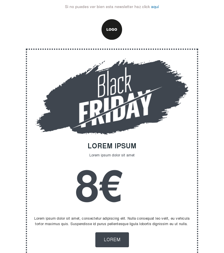 Plantilla email marketing BlackFriday#4