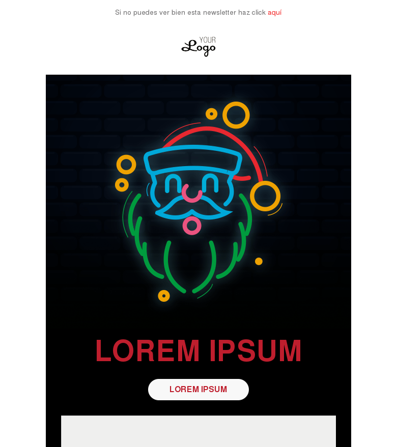 Plantilla email marketing navidad#4