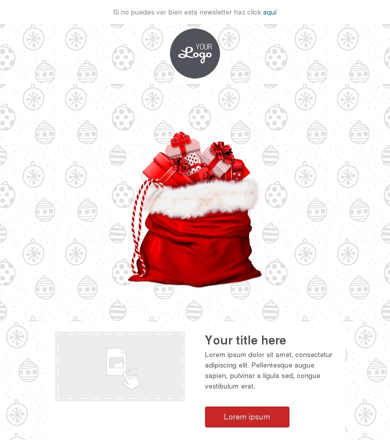 Plantilla email marketing navidad#1