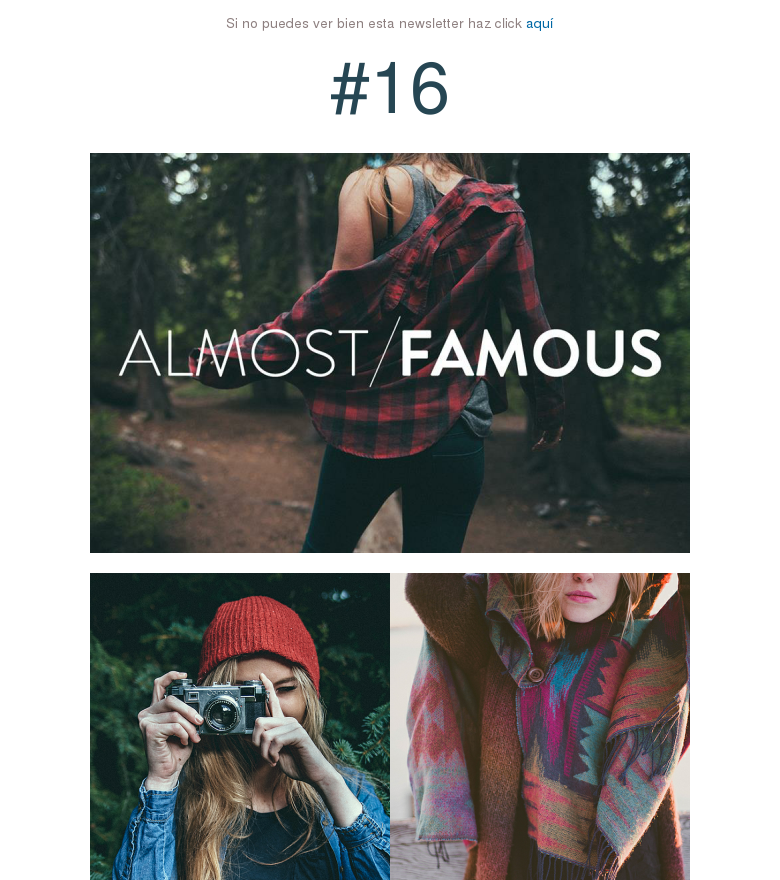 Plantilla email marketing Moda estilo