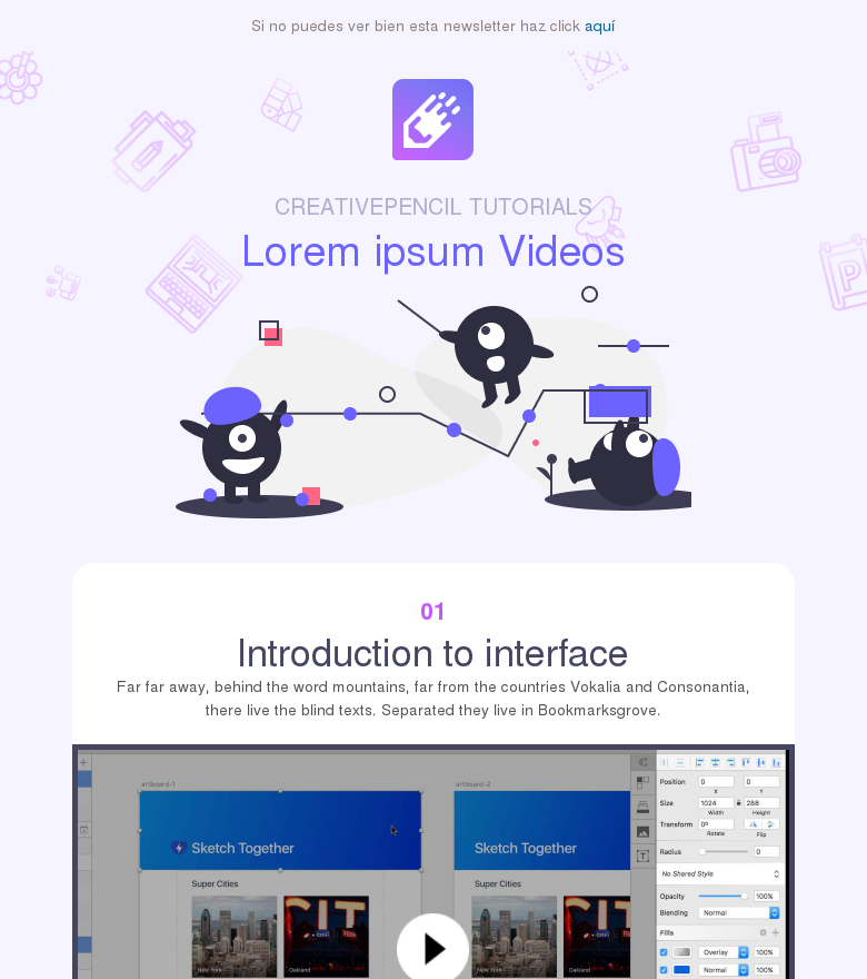 Plantilla email marketing Presentación empresa
