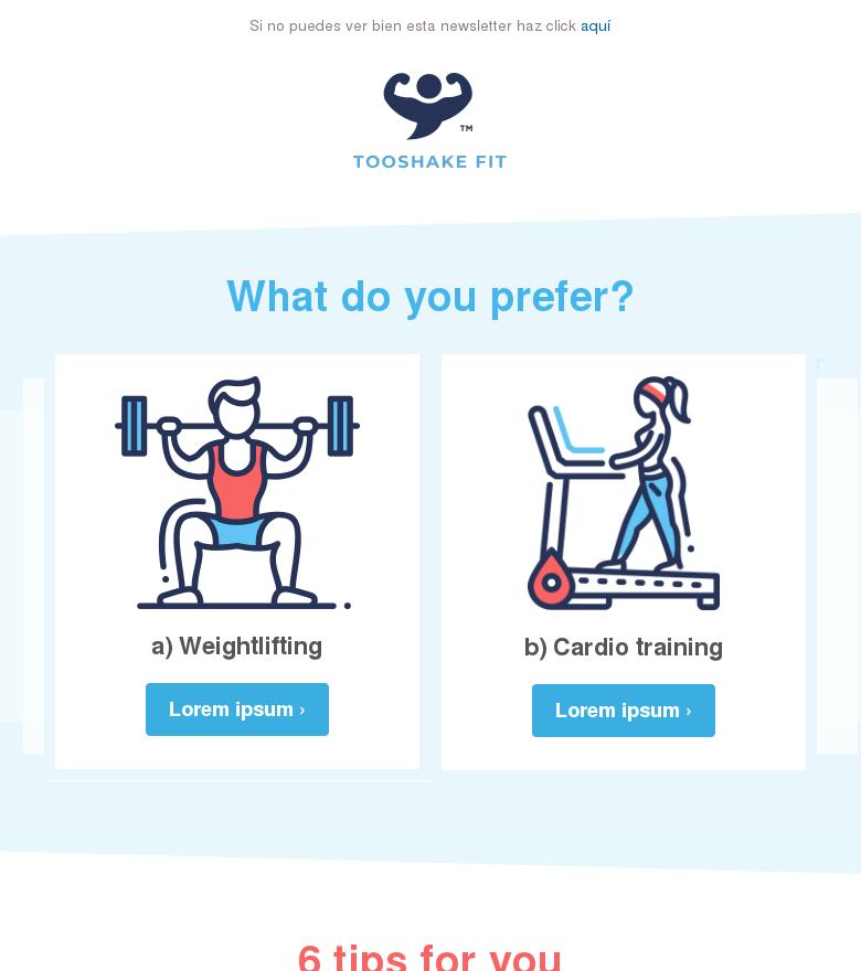 Plantilla email marketing Encuesta