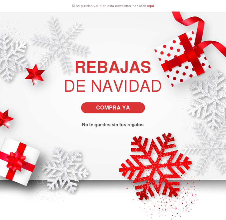 Plantilla email marketing Navidad #7