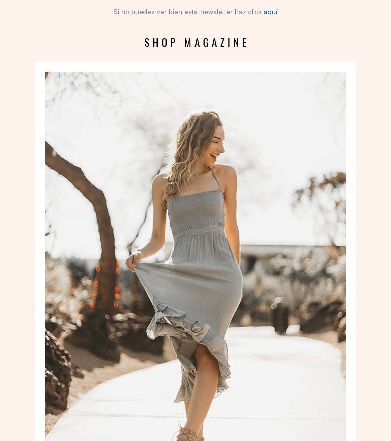 Plantilla email marketing Revista semanal