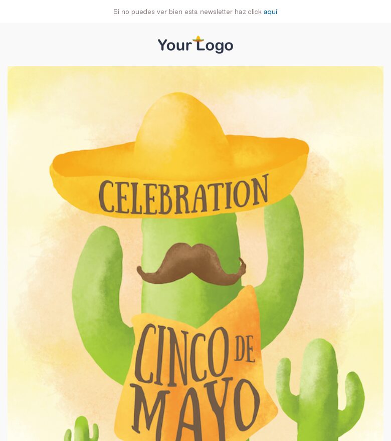Email marketing template Fiesta fiesta