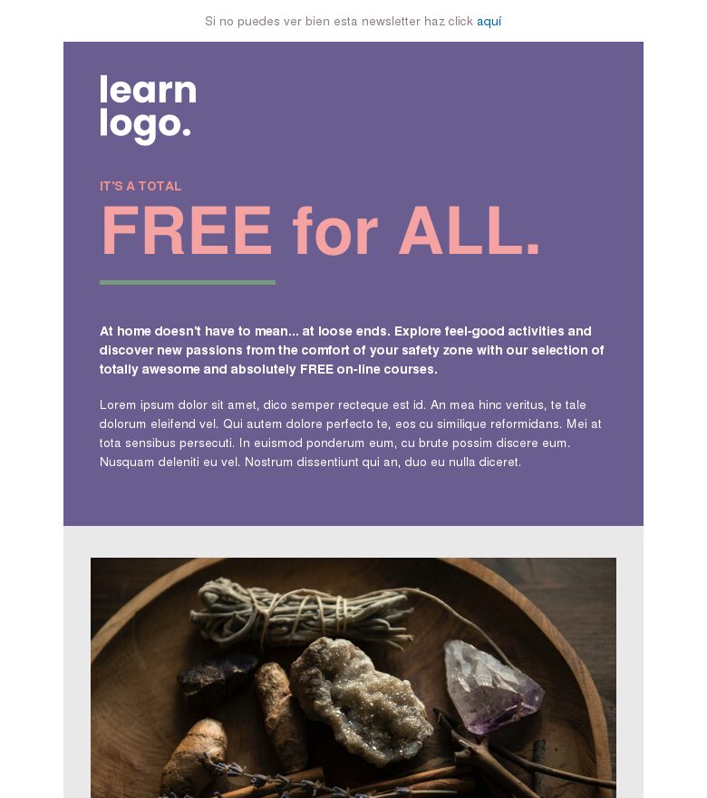 Template email marketing Gratis para todos