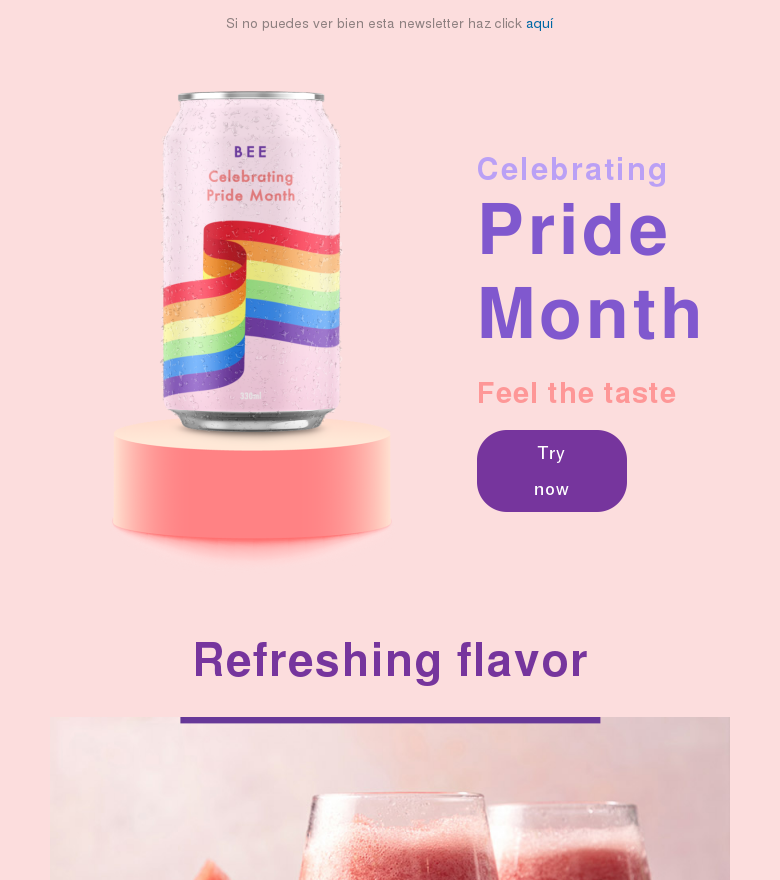 Plantilla email marketing Celebrating pride month
