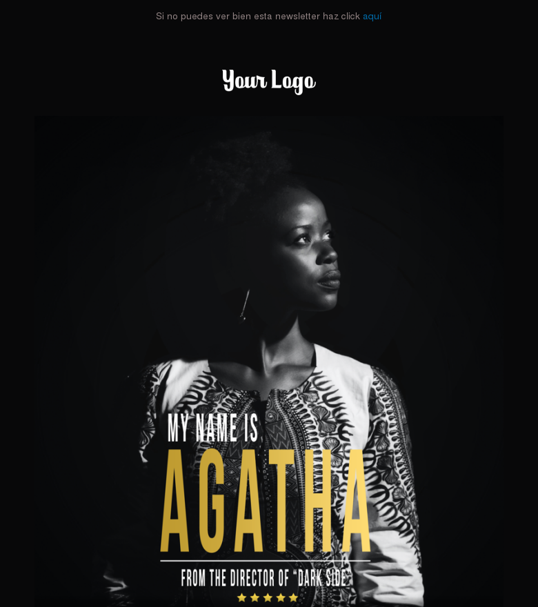 Plantilla email marketing Stay tuned