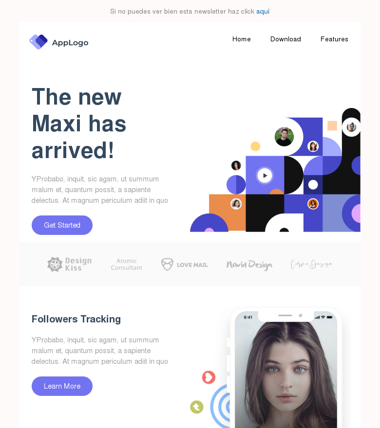 Plantilla email marketing Fresh out of the box