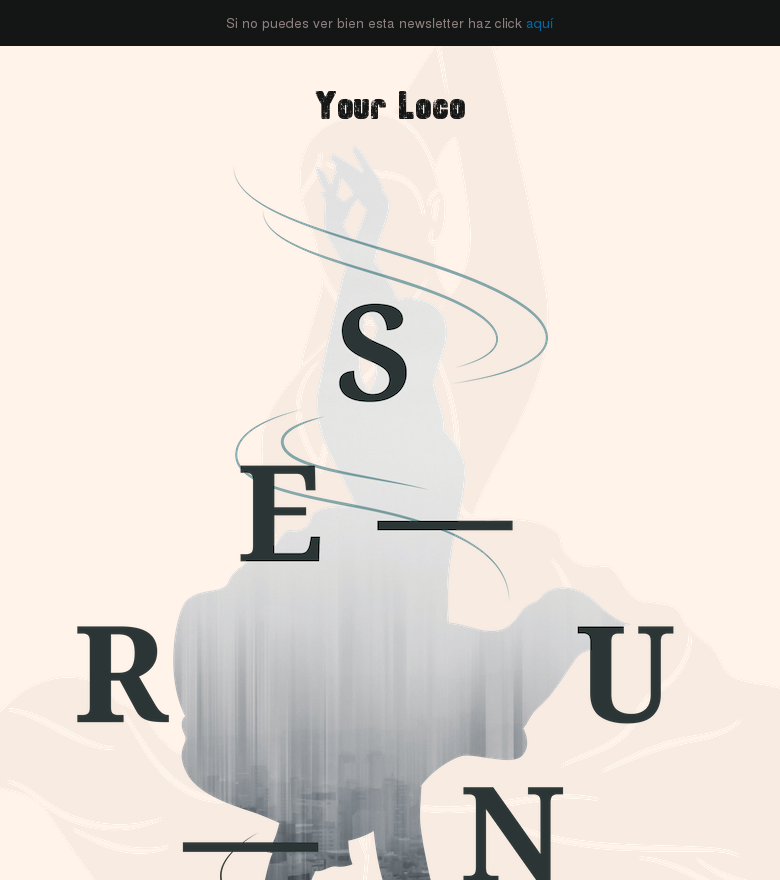 Plantilla email marketing Mark your calendar