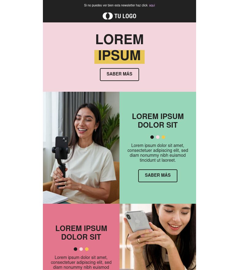 Template email marketing Seguimiento a lead interesado