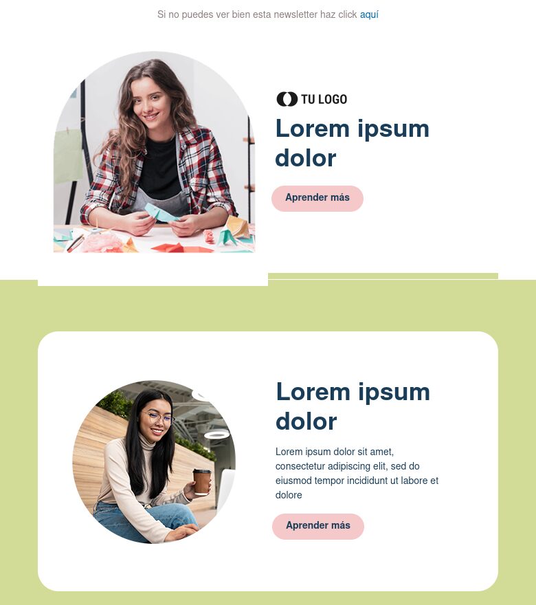 Template email marketing Seguimiento tras un clic
