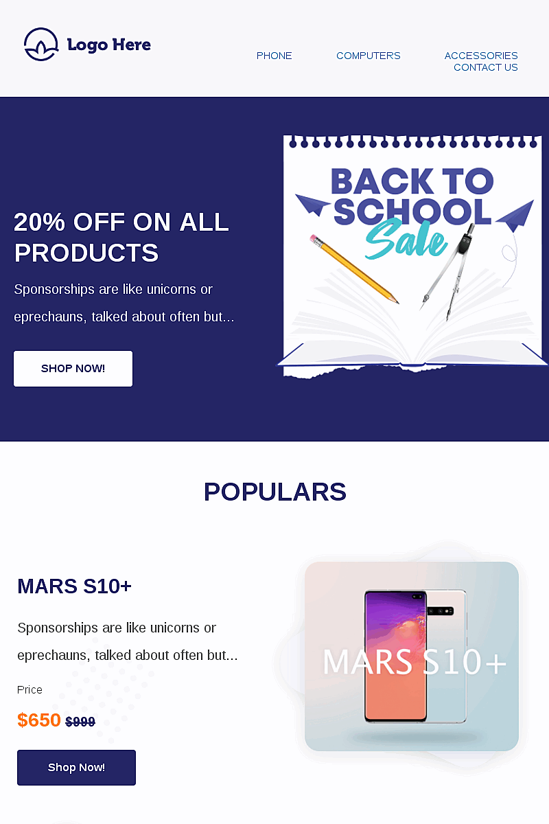 Template Back to class