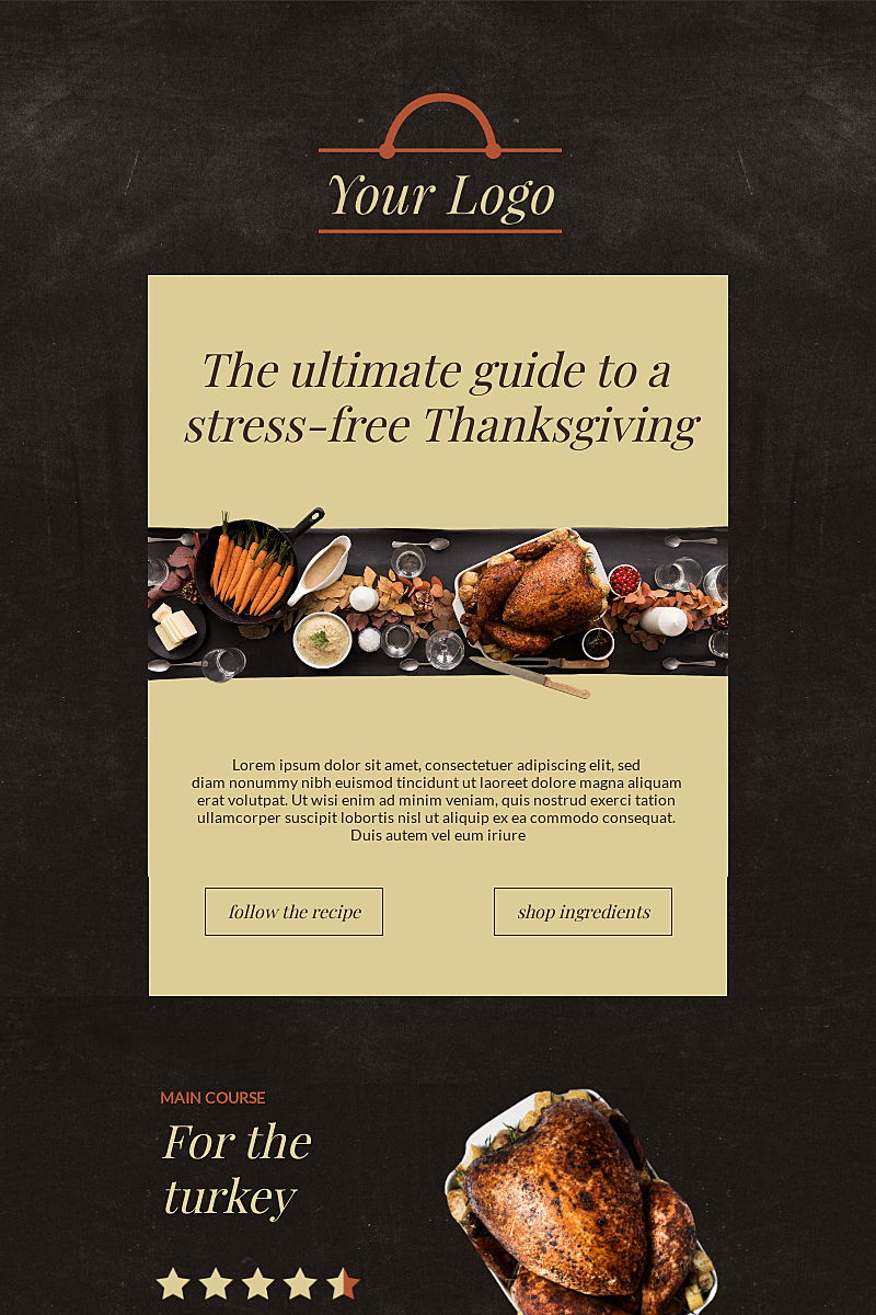 Plantilla Thanksgiving guide