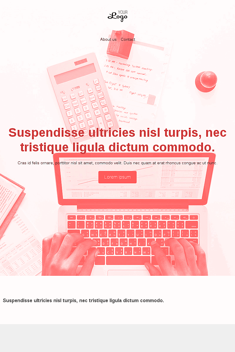 Template Landing Oferta