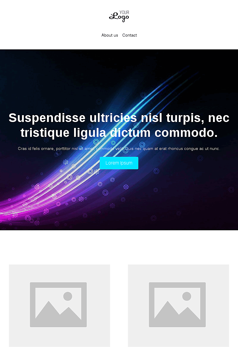 Template Landing Genérica