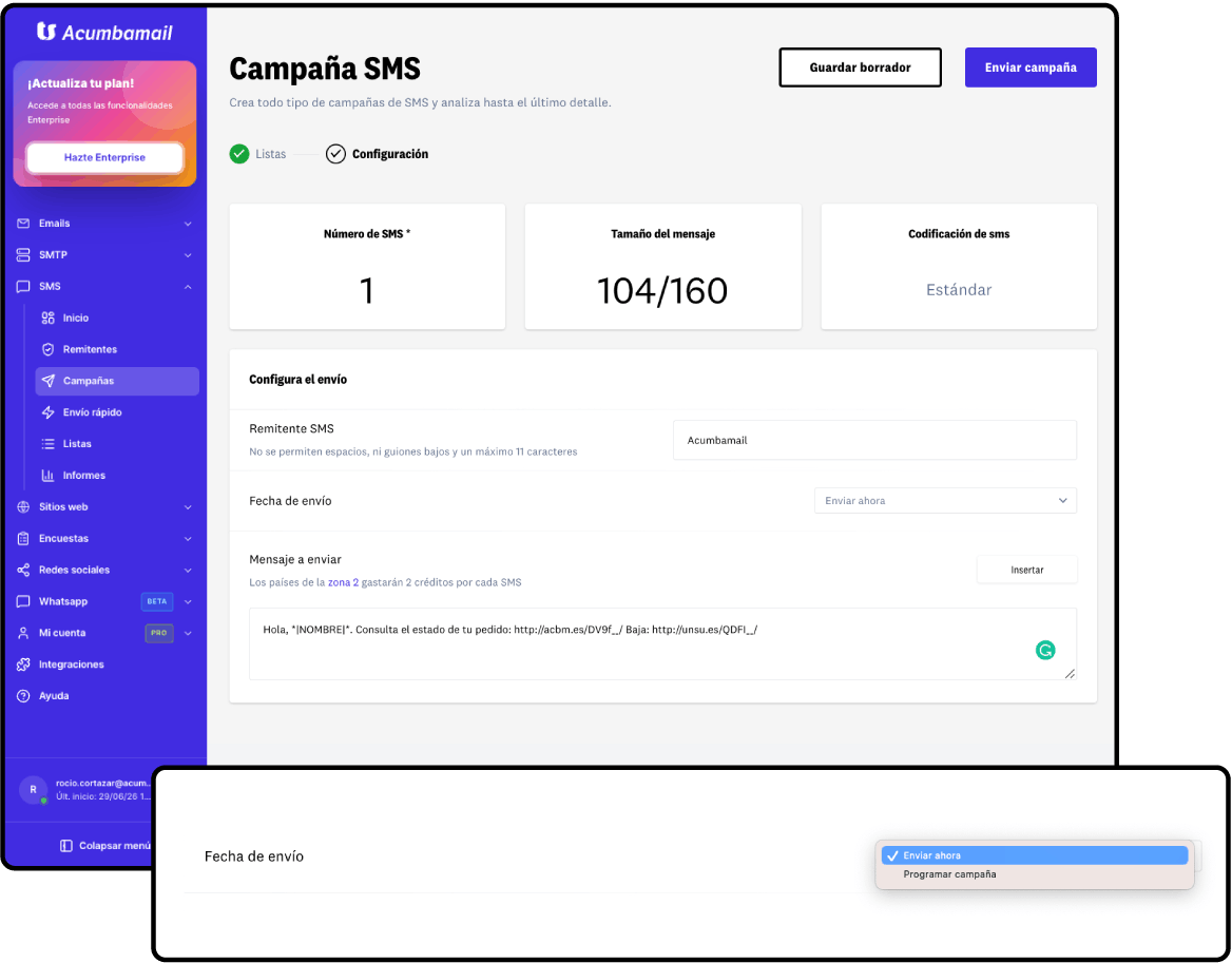 Cómo empezar a enviar SMS masivos